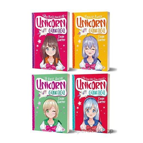 Unicorn Günlüğü Serisi (4 Kitap Takım) - Cindy Harper - Dokuz Çocuk