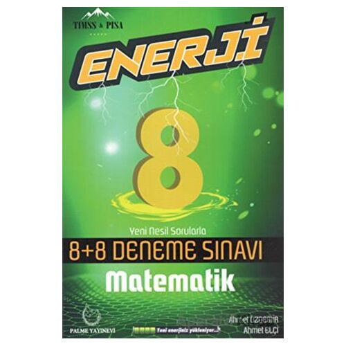 8.Sınıf Matematik Enerji 8 Artı 8 Deneme Sınavı (Kampanyalı) Palme Yayınevi