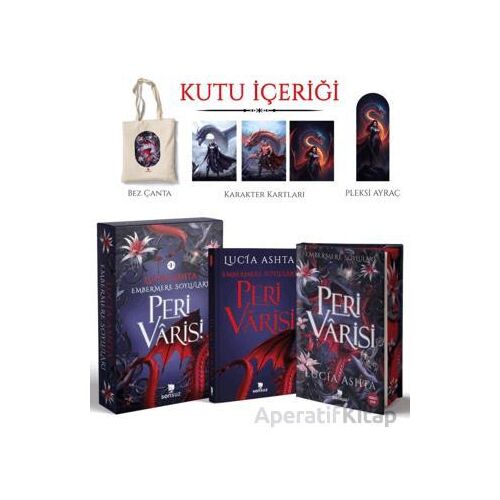 Peri Varisi (Yan Boyamalı Kutulu Set) - Lucia Ashta - Sonsuz Kitap Yayınları