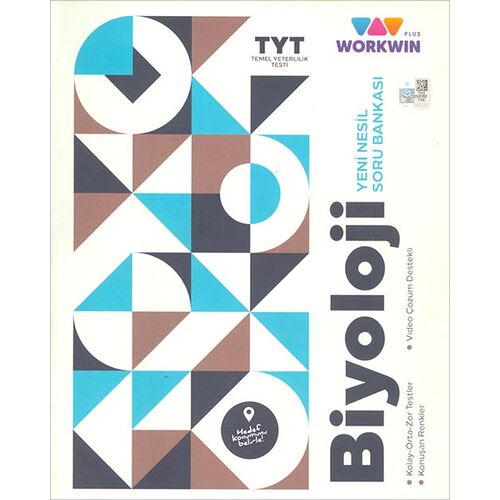 TYT Biyoloji Yeni Nesil Soru Bankası (Kampanyalı) Workwin Yayınları