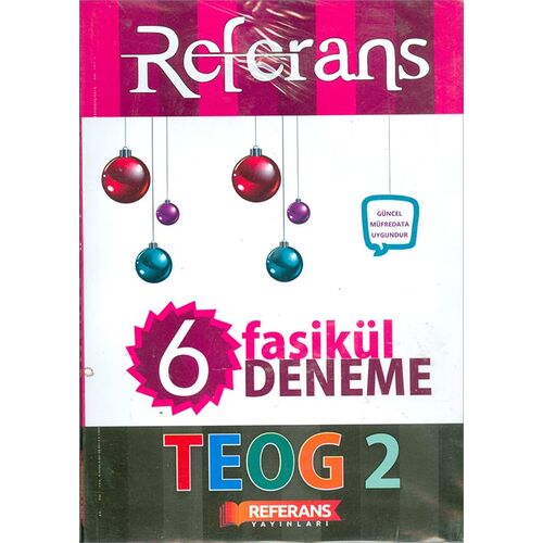 8.Sınıf TEOG 2 Fasikül Deneme (Kampanyalı) Referans Yayınları