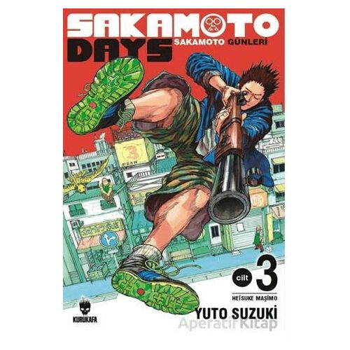 Sakamoto Days - Sakamoto Günleri 3 - Yuto Suzuki - Kurukafa Yayınevi