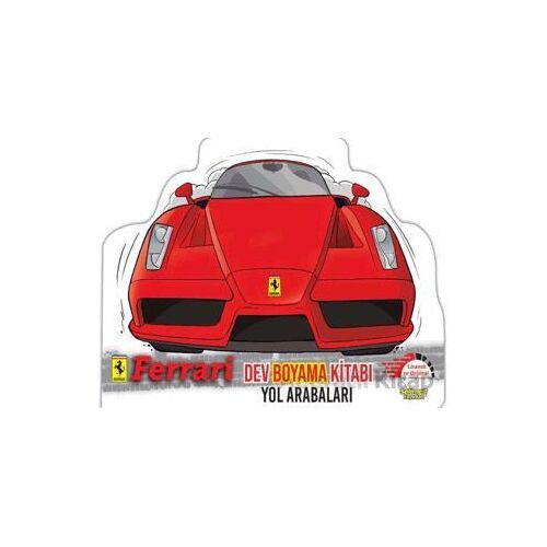 Ferrari Dev Boyama Yol Arabaları - Kolektif - Selimer Yayınları