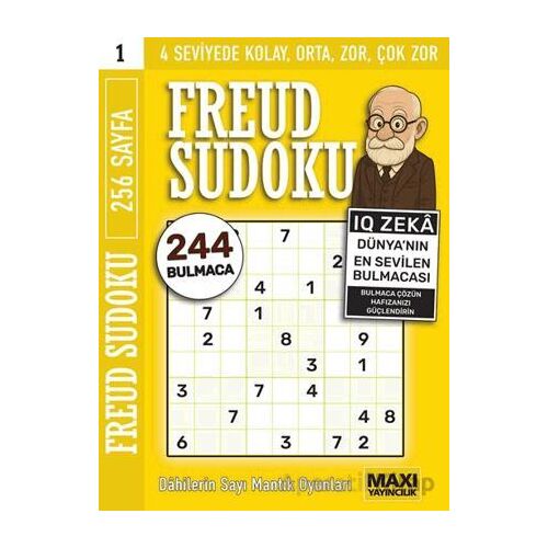 Freud Sudoku - Bertan Kodamanoğlu - Maxi Yayıncılık