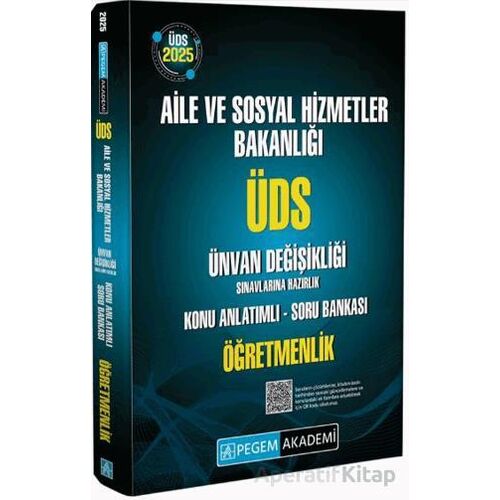 2025 ÜDS Aile ve Sosyal Hizmetler Bakanlığı Ünvan Değişikliği Sınavlarına Hazırlık Konu Anlatımlı So