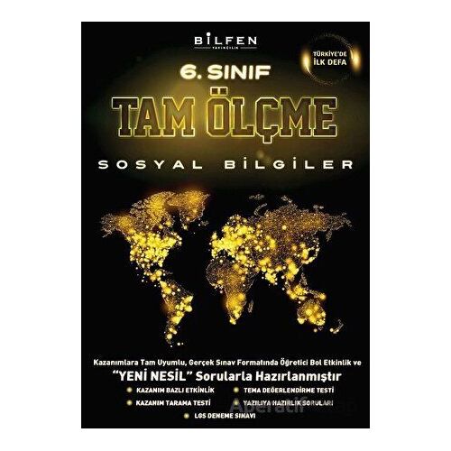 6.Sınıf Sosyal Bilgiler Tam Ölçme (Kampanyalı) Bilfen Yayıncılık