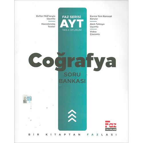 AYT Coğrafya Soru Bankası (Kampanyalı) Faz Yayınları