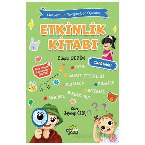 Meryem İle Peygamber Öyküleri Etkinlik Kitabı - Büşra Sevim - Mevsimler Kitap