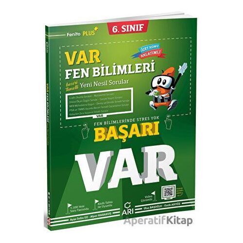 6.Sınıf Fen Bilimleri VAR Soru Bankası (Kampanyalı) Arı Yayıncılık