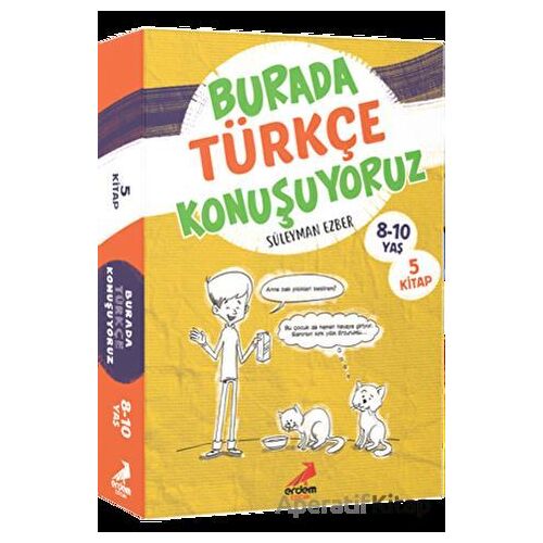 Burada Türkçe Konuşuyoruz (5 Kitap Takım) - Süleyman Ezber - Erdem Çocuk