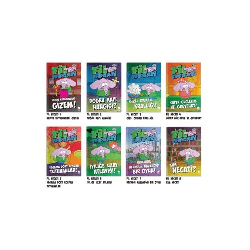 Fil Necati Seti (8 Kitap) - Varol Yaşaroğlu - Eksik Parça Yayınları