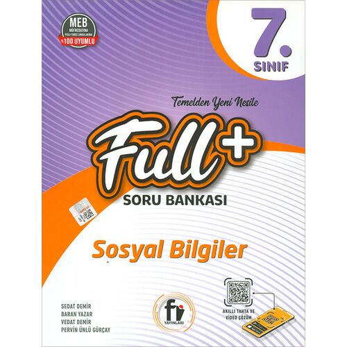 7. Sınıf Full+ Sosyal Bilgiler Soru Bankası (Kampanyalı) Fi Yayınları