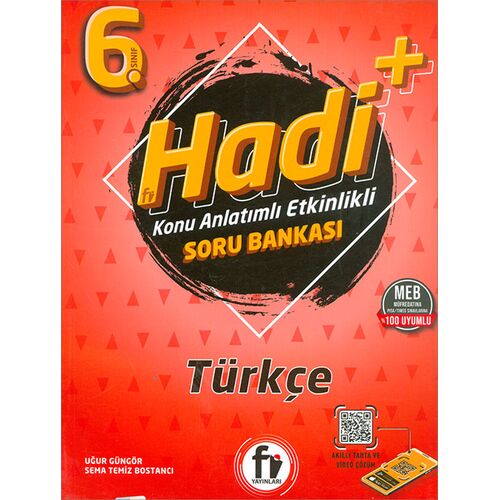 6. Sınıf Hadi+ Türkçe Soru Bankası (Kampanyalı) Fi Yayınları