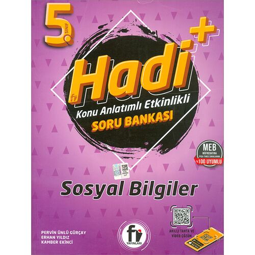 5. Sınıf Hadi+ Sosyal Bilgiler Soru Bankası (Kampanyalı) Fi Yayınları