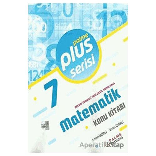 Palme Yayınevi 7. sınıf Plus Serisi Matematik Konu Kitabı