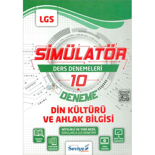 LGS Din Kültürü ve Ahlak Bilgisi 10 Deneme Seviye Yayınları