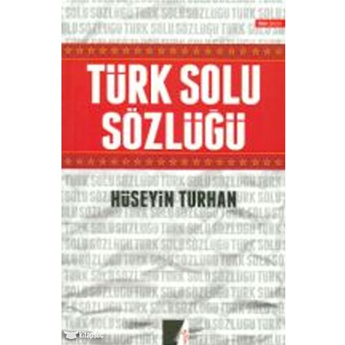 Türk Solu Sözlüğü Kumsaati Yayınları