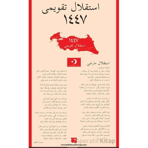 İstiklal Takvimi 1447 - Kolektif - Tiyo Yayınevi