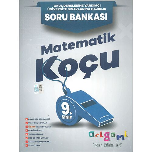 Origami 9.Sınıf Matematik Soru Bankası (Kampanyalı) Tammat Yayıncılık
