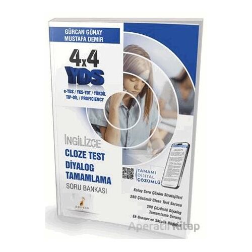 YDS İngilizce 4x4 Cloze Test Diyalog Tamamlama Soru Bankası
