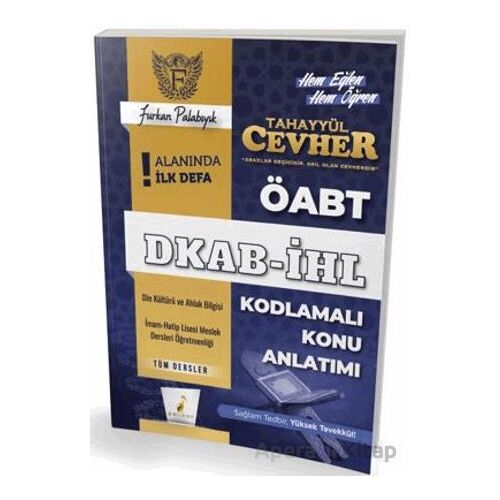 Tahayyül Cevher ÖABT DKAB - İHL Tüm Dersler Kodlamalı Konu Anlatımı