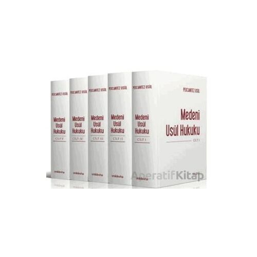 Pekcanıtez Usul - Medeni Usul Hukuku (5 Cilt) - Kollektif - On İki Levha Yayınları