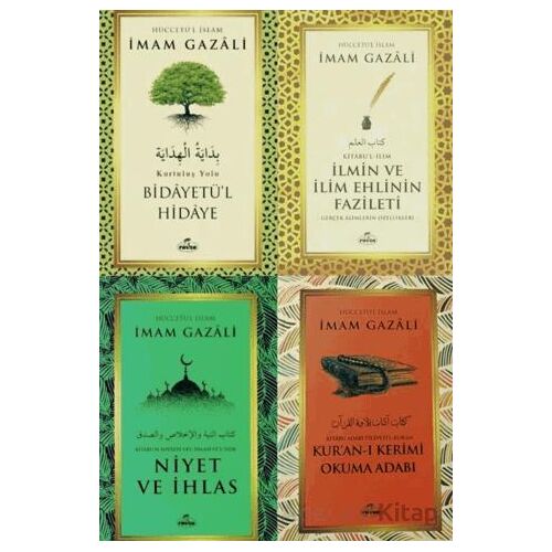 İmam Gazali – 4’lü Manevi Eğitim Seti - İmam Gazali - Ravza Yayınları