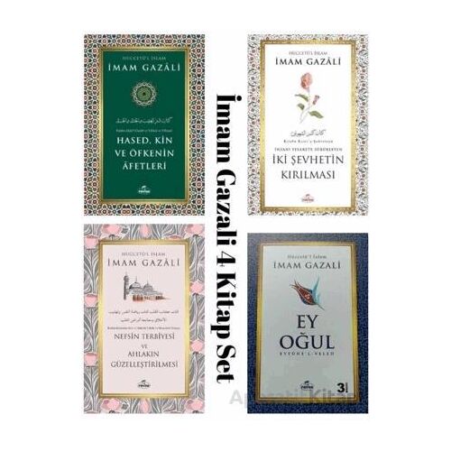 İmam Gazali – 4’lü Manevî Rehberlik Seti - İmam Gazali - Ravza Yayınları