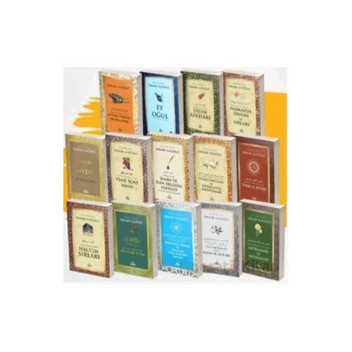 İmam Gazali Kitapları Seti (15 Kitap) - İmam Gazali - Ravza Yayınları