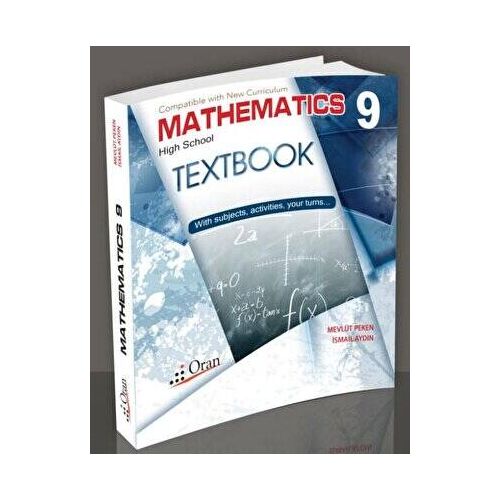 Mathematics 9 (Volume 1-2) - Oran Yayıncılık - İngilizce Kitaplar
