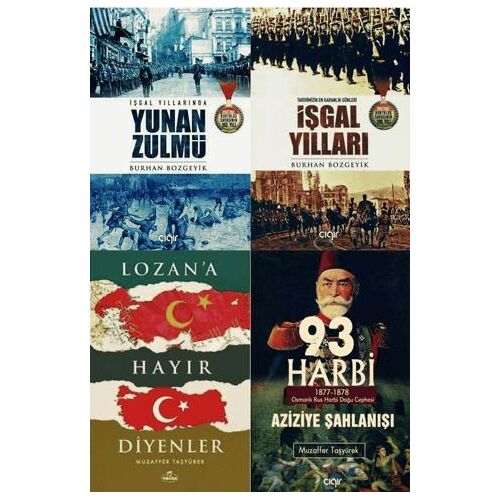 Yakın Tarihin Bilinmeyen Gerçekleri Serisi (4 Kitap) - Muzaffer Taşyürek - Ravza Yayınları