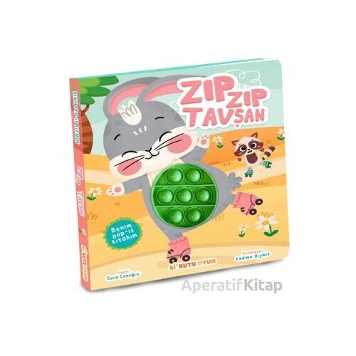 Benim Pop - İt Kitabım Zıp Zıp Tavşan (Tak Çıkar) - Esra Canoğlu - Bi Kutu Oyun