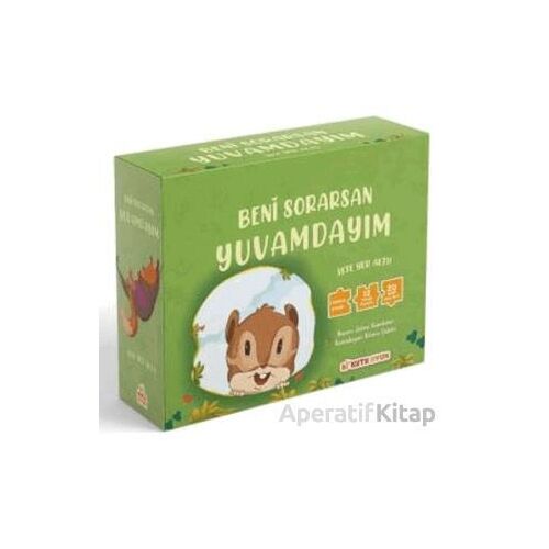 Beni Sorarsan Yuvamdayım-İşte Yer Altı! (Kitap ve Yapboz Seti) - Zehra Kandemir - Bi Kutu Oyun
