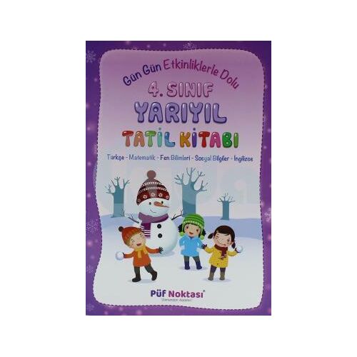 Püf Noktası 4.Sınıf Yarıyıl Tatil Kitabı