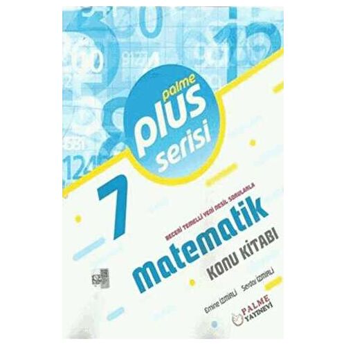 7. sınıf Plus Serisi Matematik Konu Kitabı Palme Yayınevi