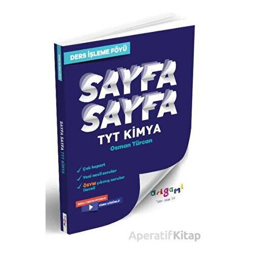 TYT Kimya Sayfa Sayfa Ders İşleme Föyü Tammat Yayıncılık