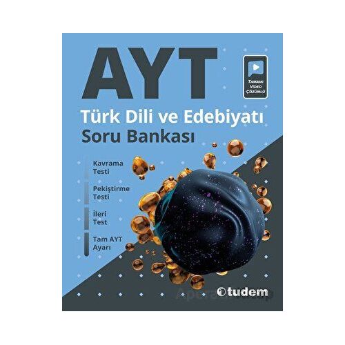 AYT Türk Dili ve Edebiyatı Soru Bankası (Kampanyalı) Tudem Yayınları