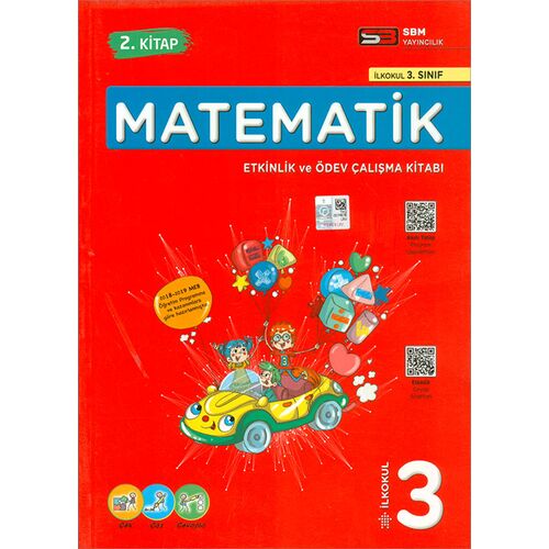 3. Sınıf Matematik Etkinlik ve Ödev Çalışma Kitabı 2 (Kampanyalı) Soru Bankası Merkezi