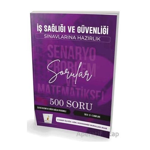 İş Sağlığı ve Güvenliği İSG Senaryo Problem ve Matematiksel Problemler