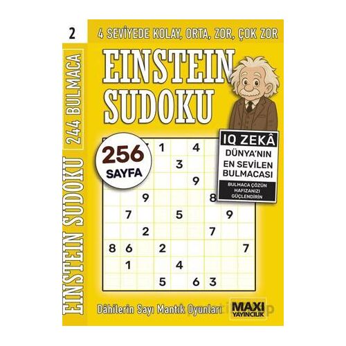 Einstein Sudoku 2 - Bertan Kodamanoğlu - Maxi Yayıncılık