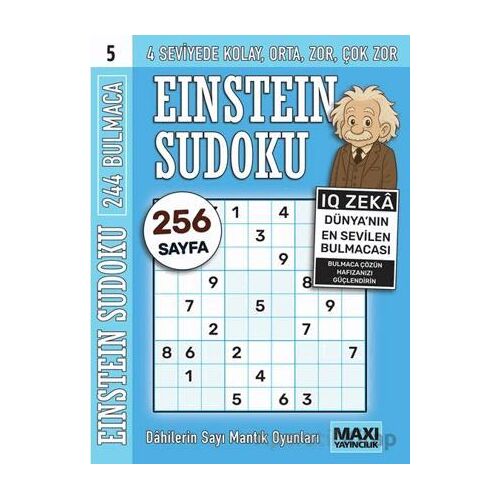 Einstein Sudoku 5 - Bertan Kodamanoğlu - Maxi Yayıncılık