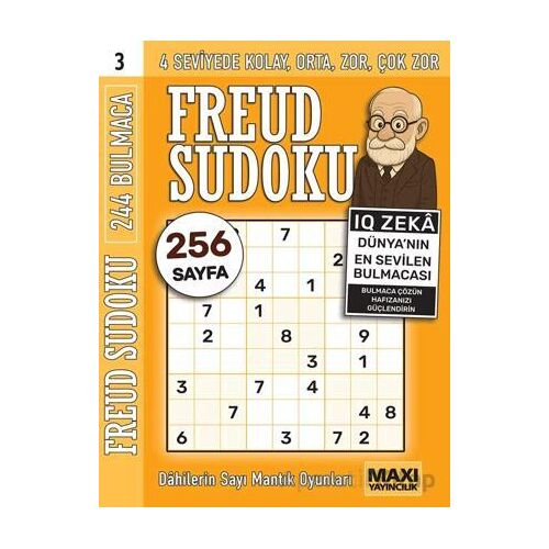 Freud Sudoku 3 - Bertan Kodamanoğlu - Maxi Yayıncılık