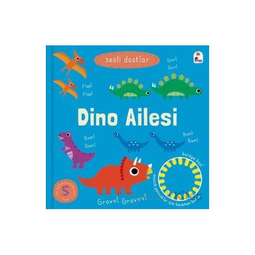Sesli Dostlar – Dino Ailesi (Sesli Kitap) - Kolektif - İndigo Çocuk