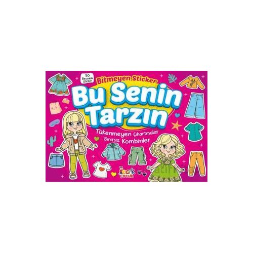 Bitmeyen Sticker Bu Senin Tarzın - Erdi Doğan - Bıcırık Yayınları