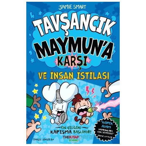 Tavşancık Maymuna Karşı ve İnsan İstilası - Jamie Smart - The Kitap Çocuk