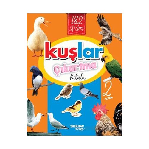Kuşlar Çıkartma Kitabı - 2 - Kolektif - The Kitap Çocuk