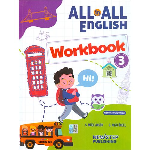 3.Sınıf All In All English Workbook 3