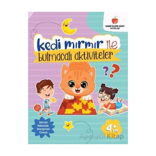 Kedi Mırmır ile Bulmacalı Aktiviteler - Kollektif - Sabri Ülker Vakfı Yayınları