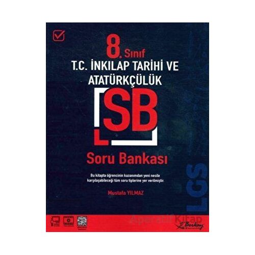 8.Sınıf LGS T.C. İnkılap Tarihi ve Atatürkçülük Soru Bankası (Kampanyalı) Berkay Yayıncılık
