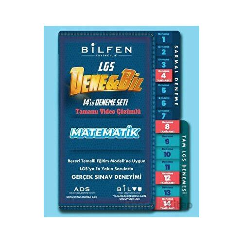 8.Sınıf Denebil Matematik 14lü Deneme Seti (Kampanyalı) Bilfen Yayıncılık